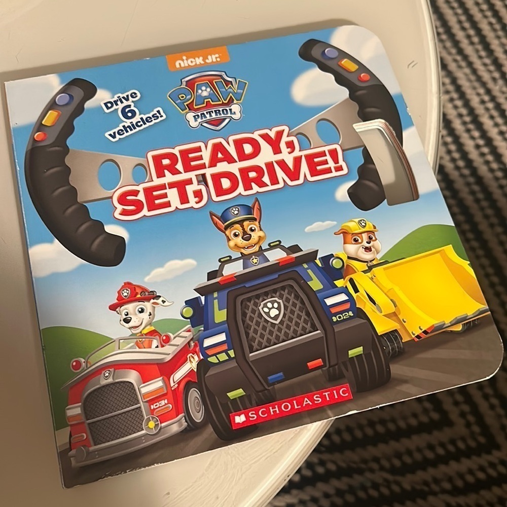 Paw Patrol Ready, Set, Drive Pop-Up Dashboard Board Book